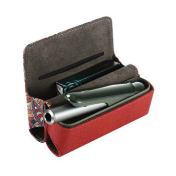 IQOS ILUMA/ILUMA i/3 DUO Red Cashew Flower Magnetic Bag - 1