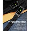 K80 1.57" Steel Band Smart Watch, IP67, Bluetooth Call, Black - 7
