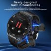 Q11 Dual-mode Bluetooth Headphones Smart Watch, 1.58" - Black, Bluetooth Call - 5