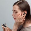 D9 1.46" 2-in-1 Bluetooth Earphone Smart Watch, Call/NFC/Heart Rate, Silver - 6