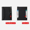 Magnetic Passport Card Holder RFID Anti-theft Document Bag - Grey - 6