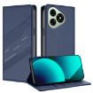 Ulefone Note 19 Retro Leather Wallet Phone Case - Dark Blue - 1