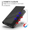 Ulefone Note 20 Pro Retro Leather Wallet Phone Case - Black Embossed - 5