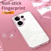 Vivo S30 Blue Transparent Plating Fine Hole Phone Case - 5