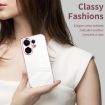 Vivo S30 Transparent Plating Fine Hole Phone Case - Black - 4