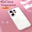 Vivo S30 Pro Mini Transparent Gold Plating Fine Hole Phone Case - 5