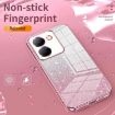 Vivo S30 Pro Mini Pink Glitter Gradient Electroplated Phone Case - 4