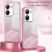 Vivo S30 Pro Mini Blue Gradient Glitter Powder Phone Case Electroplated - 2