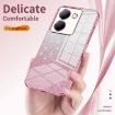 Vivo S30 Pro Mini Blue Gradient Glitter Powder Phone Case Electroplated - 5