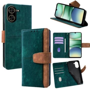Redmi A5 4G Green Leather RFID Blocking Phone Case 171.7mm - 1