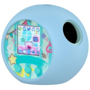 Punirunes Interactive Toy Digital Pet Silicone Case - Light Blue - 1
