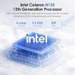 GXMO N15 Mini PC, 16GB RAM, 512GB SSD, Intel N150, Windows 11, US Plug - 3