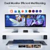 GXMO N15 Mini PC, 16GB RAM, 512GB SSD, Intel N150, Windows 11, US Plug - 7