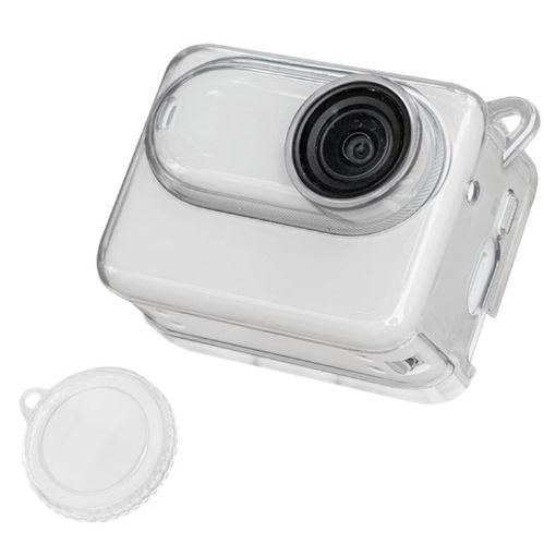 Insta360 GO 3S Transparent TPU Case with Lens Cover - Protective Shell - 1
