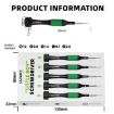LUOWEI LITTLE BOY Alloy Magnetic Screwdriver Set with Smooth Bearings - 3