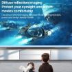 N5 1280x720P Android 9.0 Wireless Smart HD Projector, US Plug, Black - 6