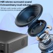 N5 1280x720P Android 9.0 Wireless Smart HD Projector, US Plug, Black - 7
