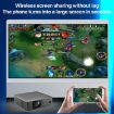 N5 1280x720P Android 9.0 Wireless Smart HD Projector, US Plug, Black - 8