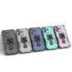 iPhone 17 Black Metal Kickstand TPU Hybrid PC Case - 6