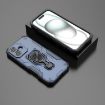 iPhone 17 Blue Metal Kickstand TPU Hybrid PC Case - 2