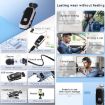 K88 Business Lavalier Single Ear Bluetooth Earphones - Black Silver - 7
