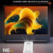 N6 1280x720P 70ANSI Android 11.0 Smart Mini Projector - US Plug, Black - 8