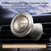 MOMAX CM35 Relaxaire Magnetic Car Aromatherapy Holder - Titanium Gold - 2