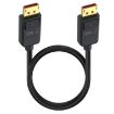 16K DisplayPort Extension Cable 1.2m, DP2.1 52Gbps 30Hz (Black) - 1