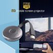 Measy A30 1080P HD HDMI Wireless Screen Projector for PC/Phone - Grey - 6