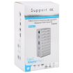 BYL2428 13-in-1 USB-C Hub Docking Station, 4K, PD100W Support, Grey - 5