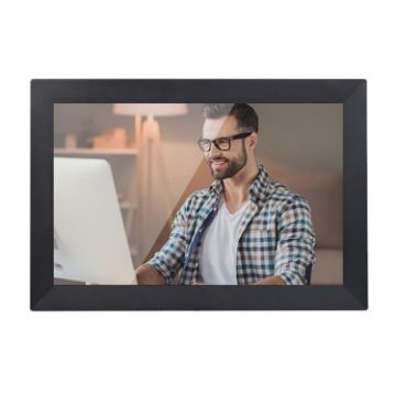 13.3" LCD Cloud Photo Frame 1G+32GB Quad-Core Android 6.0 UK Plug - 1