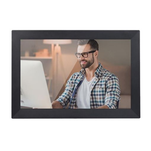 13.3" LCD Cloud Photo Frame 1G+32GB Quad-Core Android 6.0 UK Plug - 1