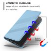 Xiaomi 14 Ultra 5G Global Wallet Retro Leather Phone Case Light Blue - 5