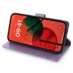 Redmi A5 4G 171.7mm Purple Tree & Deer Embossed Leather Case - 4