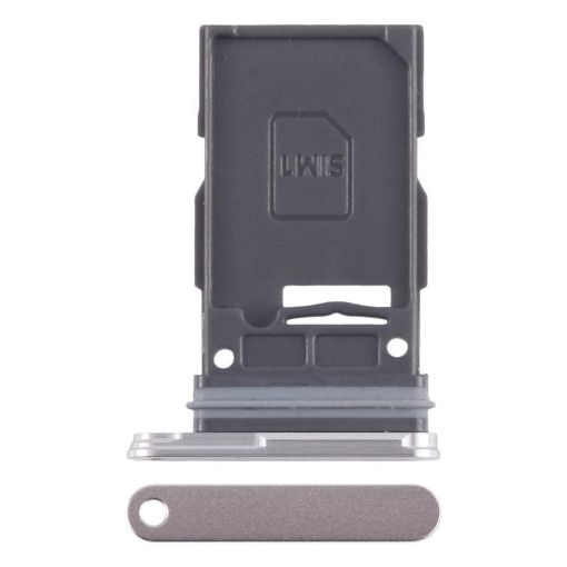 Samsung Galaxy S24 SM-S921B Original Silver SIM Card Tray - 1