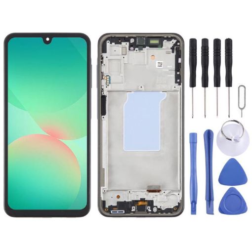 Samsung Galaxy A26 SM-A266B 6.66" OLED LCD Screen Assembly Black - 1