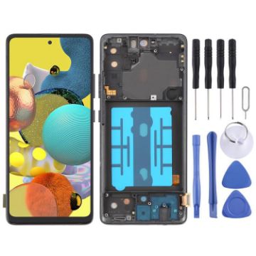 Samsung Galaxy A51 5G SM-A516 6.43" OLED Screen Assembly Black - 1