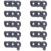 Samsung Galaxy S25 SM-S931B Rear Camera Lens Cover 10pcs Black - 1