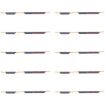 Samsung Galaxy A04 SM-A045F Power & Volume Buttons 10pcs (Black) - 1