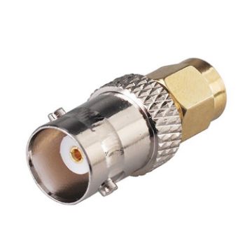 BNC Female to RP SMA Female Adapter Connector - 1