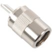 UHF Male PL259/SO239 Twist-on RFC400 RG8 RF Coaxial Connector - 1