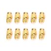 10 PCS SMA Female Jack 1.6mm PCB Clip Mount RF Connectors - 1