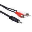 High-Quality 1.5m 3.5mm Jack to RCA Male Audio Cable - 1