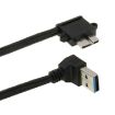 90 Degree USB 3.0 to Micro 3.0 Cable for Galaxy Note III/N9000, 26cm Length - 2