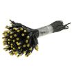 100 PCS 5.5x2.1mm DC Power Male Barrel Connector Adapter, 20cm Length - 3