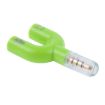 3.5mm Stereo Male to Headphone & Mic Female Splitter Adapter (Green) - 4