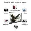 15.6" 1080P LED Portable Display with HDR Support - Black - 8