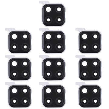 Huawei Nova 5i Pro Camera Lens Cover 10pcs (Black) - 1