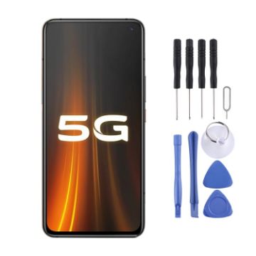 Vivo iQOO 3 5G AMOLED LCD Screen V1955A I1927 I1928 Digitizer Assembly - 1