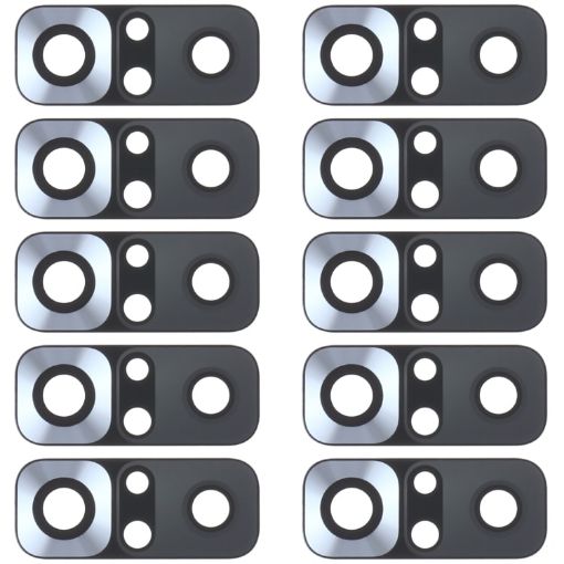 Xiaomi Redmi Note 10 4G Back Camera Lens 10 PCS Silver M2101K7AI/K7AG - 1